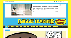 Desktop Screenshot of bubbleblabber.com